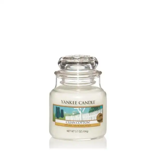 YANKEE CANDLE 1010727E АРОМАТНА СВЕЩ CLEAN COTTON