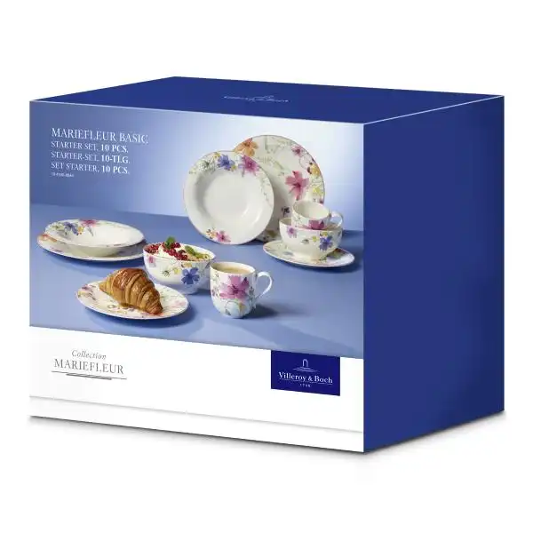 VILLEROY&BOCH 10-4100-8544 MARIEFLEUR СЕРВИЗ ЗА ХРАНЕНЕ 10Ч
