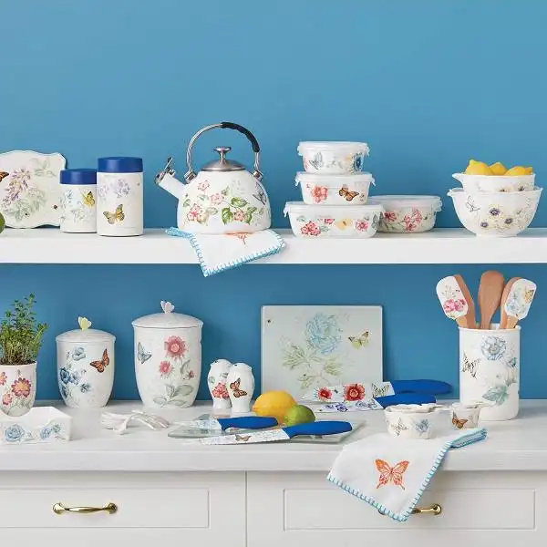 LENOX 888255 BUTTERFLY MDW 3БР. БУРКАНИ ЗА СЪХРАНЕНИЕ