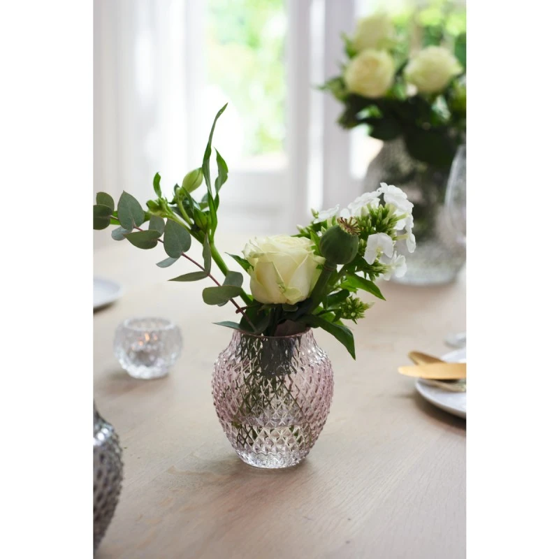 LEONARDO 018670 POESIA ВАЗА 11 СМ РОЗОВО