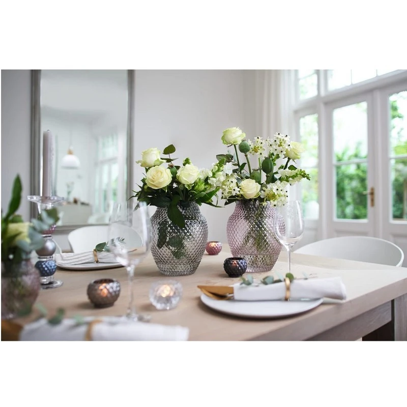 LEONARDO 018674 POESIA ВАЗА 23 СМ РОЗОВО