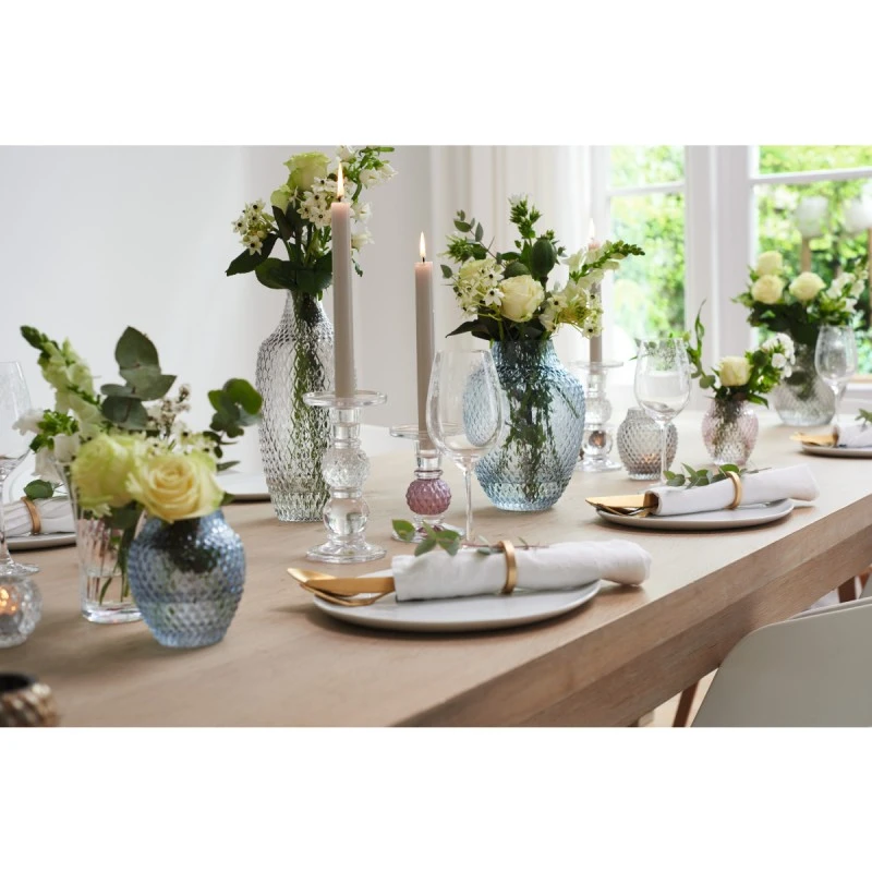 LEONARDO 018676 POESIA ВАЗА 40 СМ СИВО