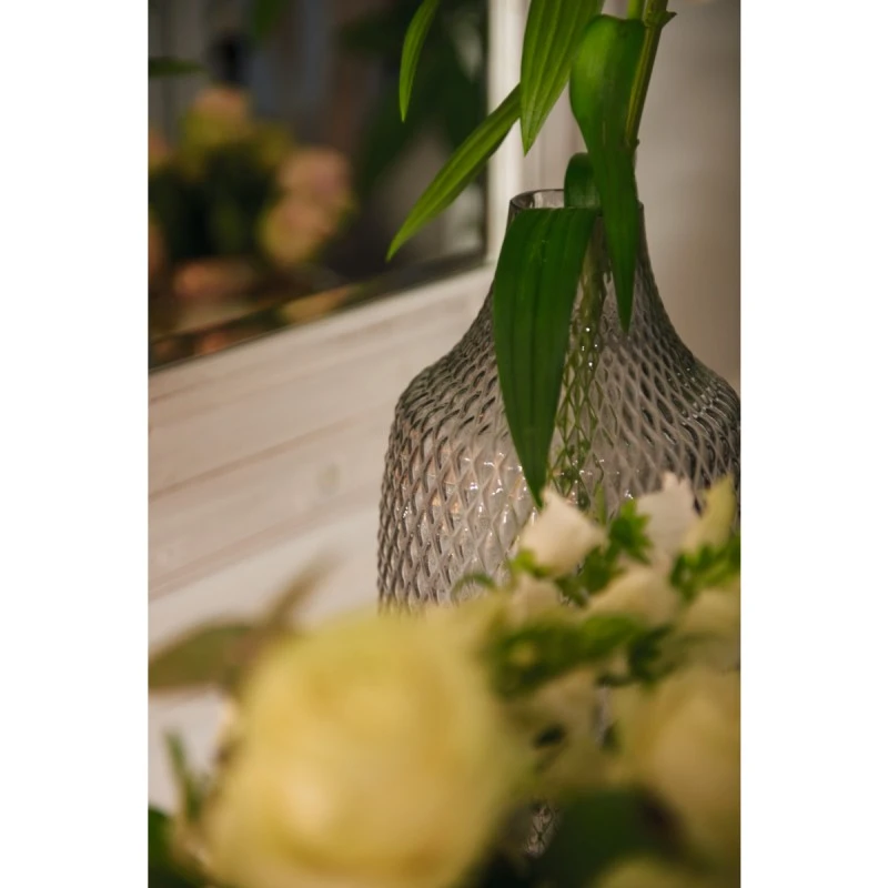 LEONARDO 018676 POESIA ВАЗА 40 СМ СИВО