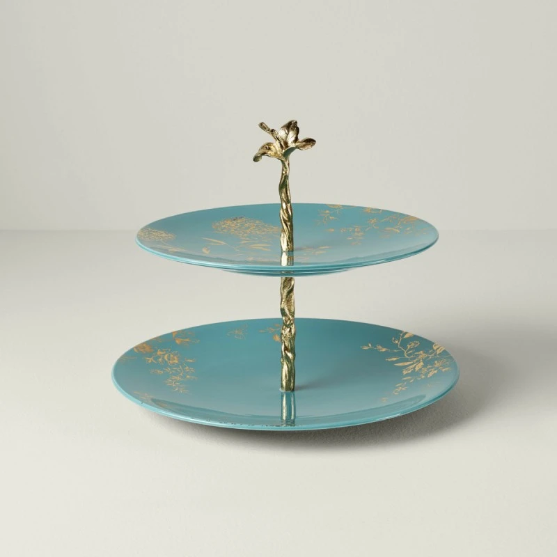 LENOX 890740 SPRIG VINE TQ ПЛАТО НА 2 НИВА