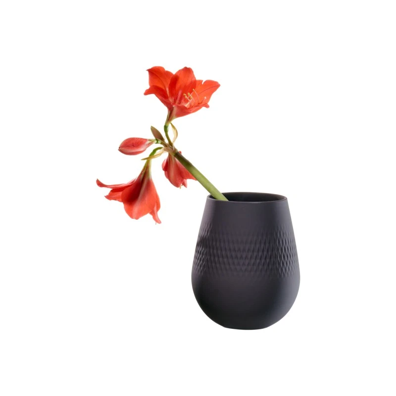 VILLEROY&BOCH 10-1682-5514 COLLIER NOIR ВАЗА 12 СМ