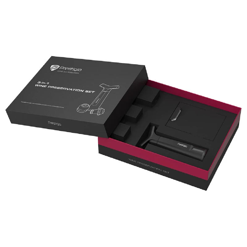 PRESTIGIO PWA102PS КОМПЛЕКТ ЗА АВТО. КОНСЕРВИРАНЕ НА ВИНО