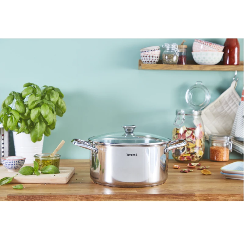 TEFAL B921S734 COOK EAT К-Т СЪДОВЕ ЗА ГОТВЕНЕ 7 ЧАСТИ