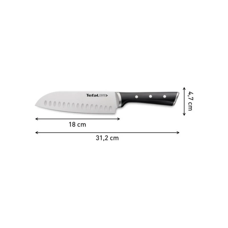 TEFAL K2320614 SANTOKU ICE HARD НОЖ 18CM