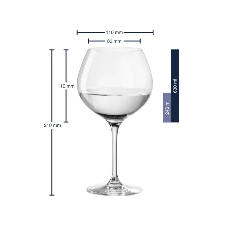 LEONARDO 069420 GIN КОМПЛЕКТ ЧАШИ 2БР