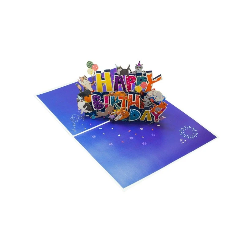 KIRIORI POP-UP КАРТИЧКА ЧРД КОТКИ