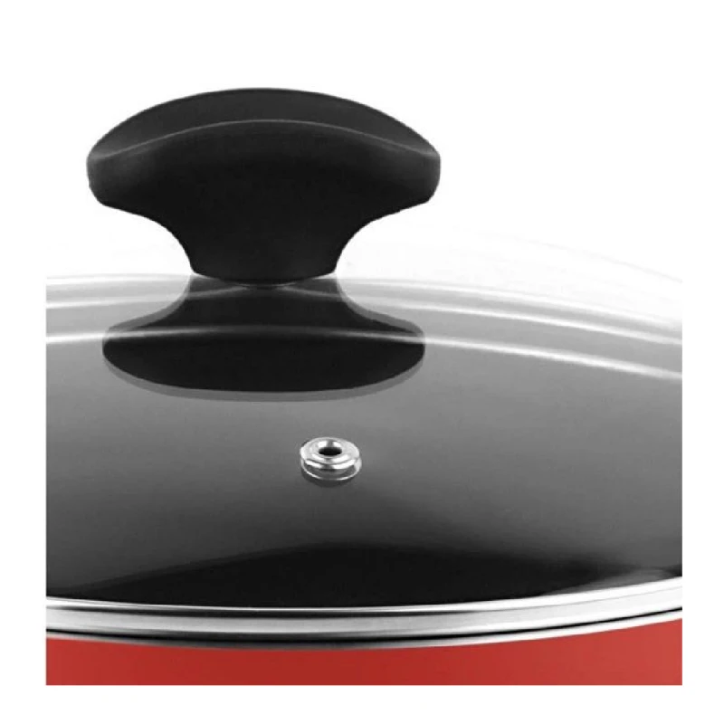 FAGOR MAXIMA 20CM ТЕНДЖЕРА С КАПАК ЧЕРВЕНА