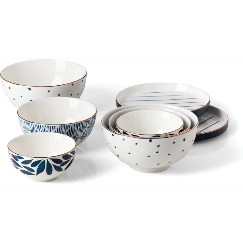 LENOX 893845 BLUE BAY LUNA СЕРВИЗ ЗА ХРАНЕНЕ 8Ч