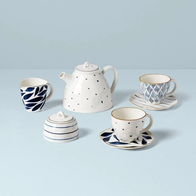 LENOX 893764 BLUE BAY СЕРВИЗ ЗА ЧАЙ 9Ч