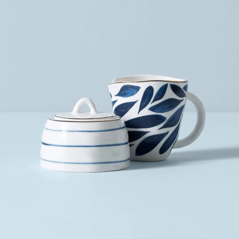 LENOX 890203 BLUE BAY К-Т ЗАХАРНИЦА И КАНИЧКА ЗА МЛЯКО