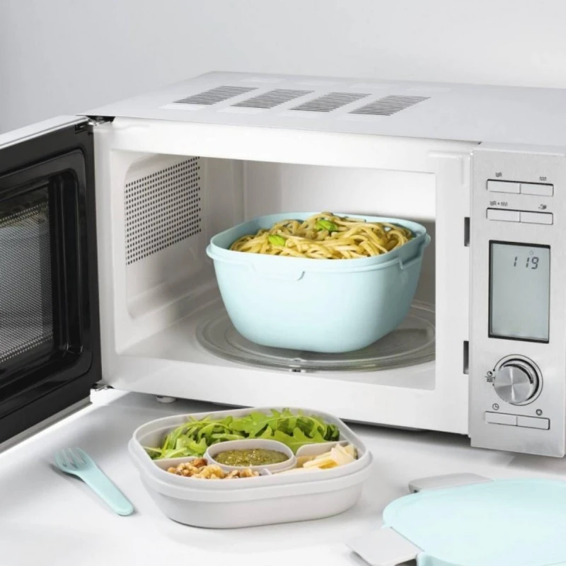 XAVAX To Go 181584 К-Т КУТИЯ ЗА ХРАНА С ПРИБОРИ 1.4Л