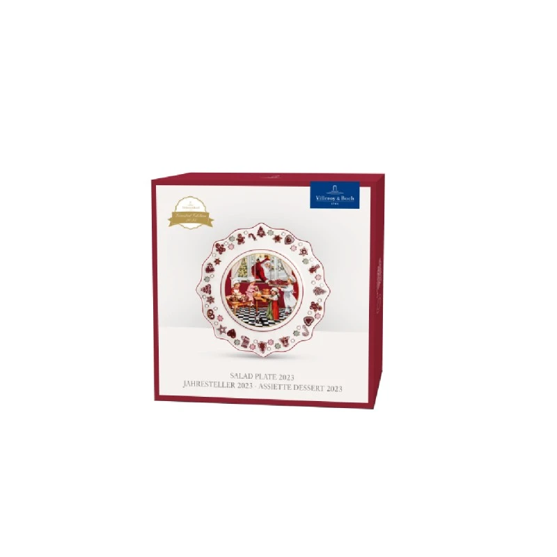 VILLEROY BOCH 14-8626-2647 CHRISTMS EDITION 2023 ПЛАТО 23СМ