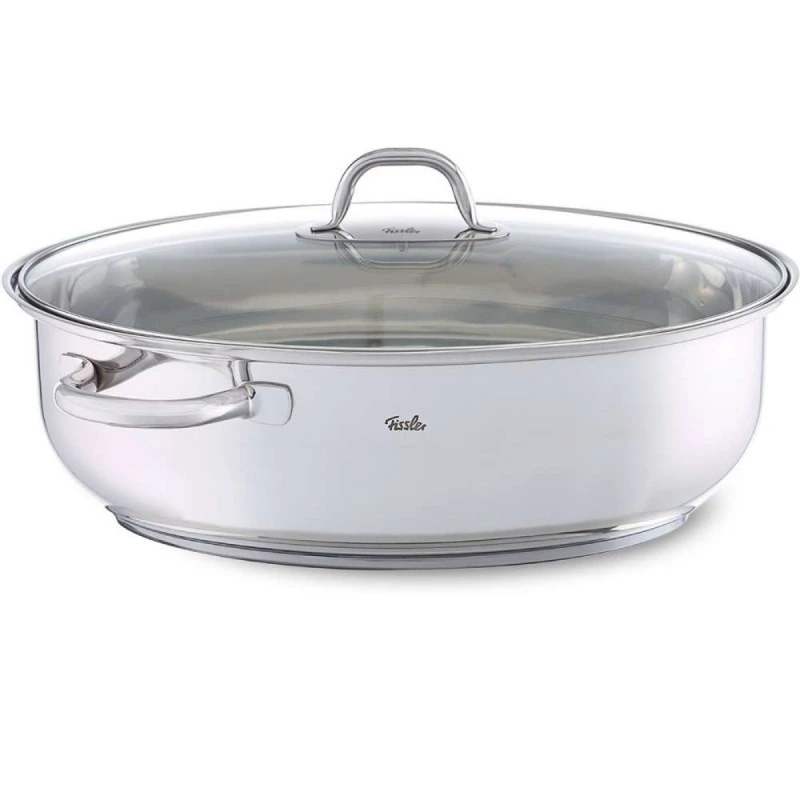 FISSLER STAINLESS  STEEL  ROASTER  38CM 8.8L