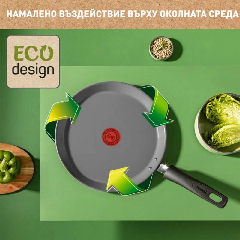 TEFAL C4243853 25 СМ CERAMIC RENEW ТИГАН ЗА ПАЛАЧИНКИ