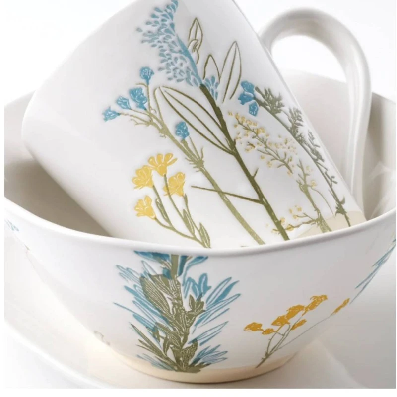 LENOX 896609 WILDFLOWERS DW BOWLS СЕТ 4Ч