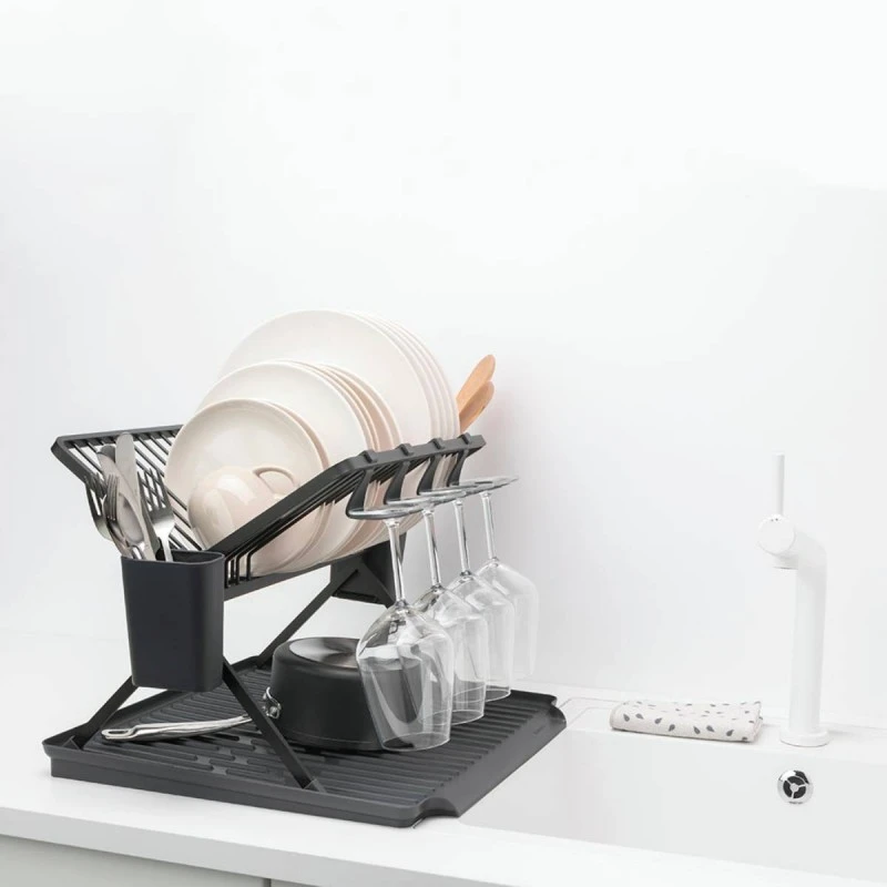 BRABANTIA  1004151 СГЪВАЕМ СУШИЛНИК ЗА СЪДОВЕ LIGHT GREY