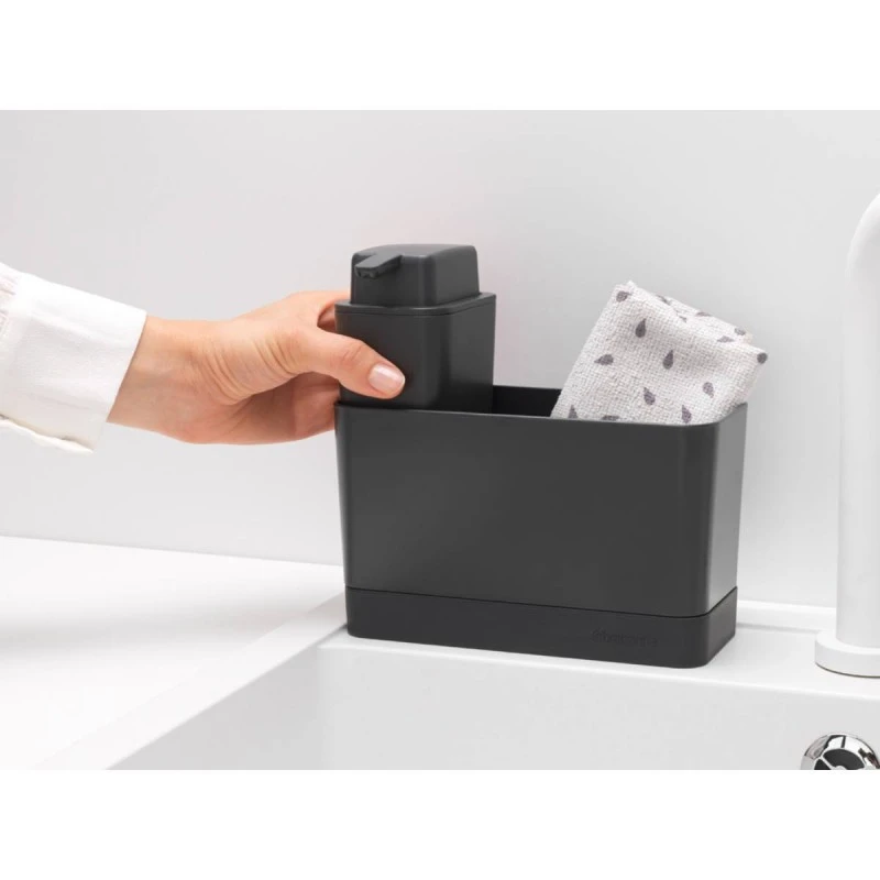 BRABANTIA  1003312 ОРГАНАЙЗЕР ЗА МИВКА С ДОЗАТОР ЗА САПУН