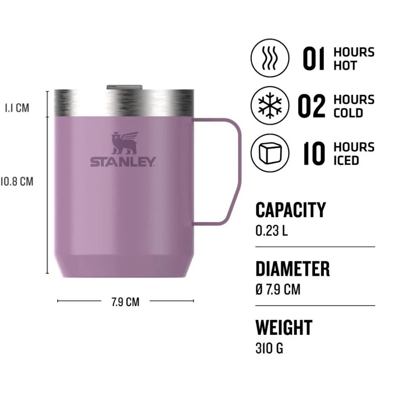 STANLEY 10-11444-038 THE STAY КЪМПИНГ ЧАША LILAC GLOSS 0.23Л