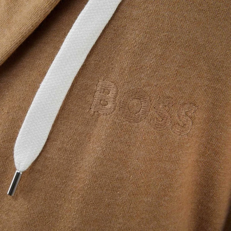 HUGO BOSS 1011403 BOSS-SEN CAMEL BATH ROBE S