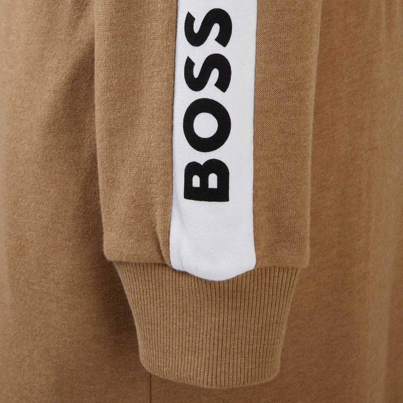 HUGO BOSS 1011403 BOSS-SEN CAMEL BATH ROBE S