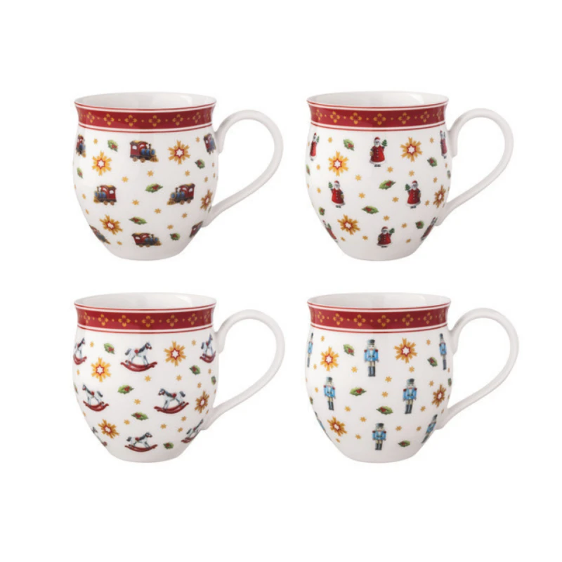 VILLEROY BOCH 14-8585-8407 TOY'S DELIGHT КОМПЛЕКТ МЪГОВЕ 4БР