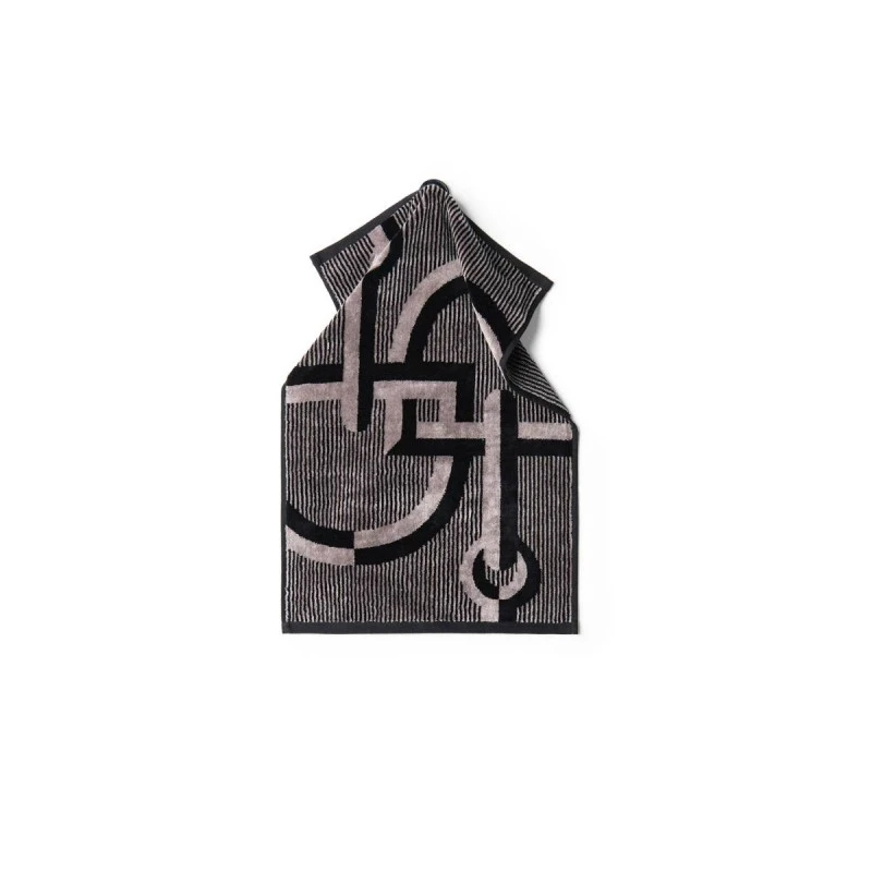 LA REINA КЪРПА ЗА БАНЯ CAVALIER ЧЕРНА 40X60 СМ