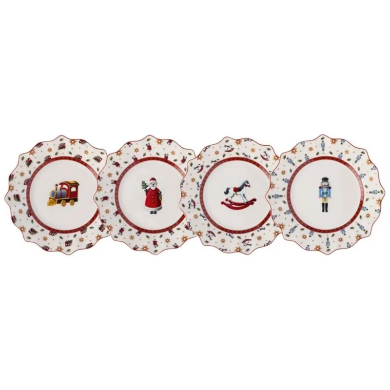 VILLEROY BOCH 14-8585-8815 TOY'S DELIGHT ANNIV СЕТ ЧИНИИ 4БР