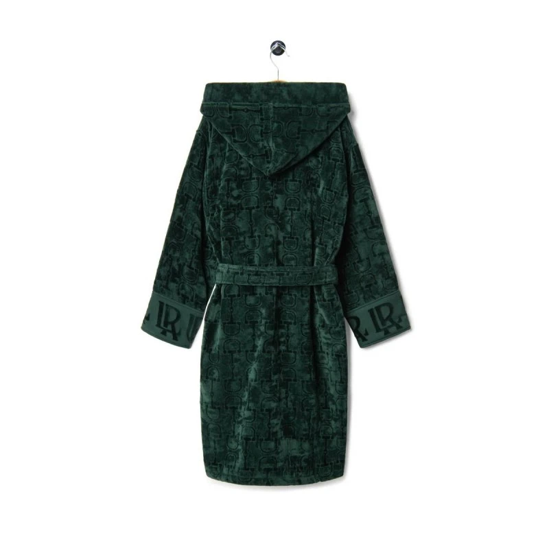 LA REINA ХАЛАТ ЗА БАНЯ VERA ЗЕЛЕН L-XL