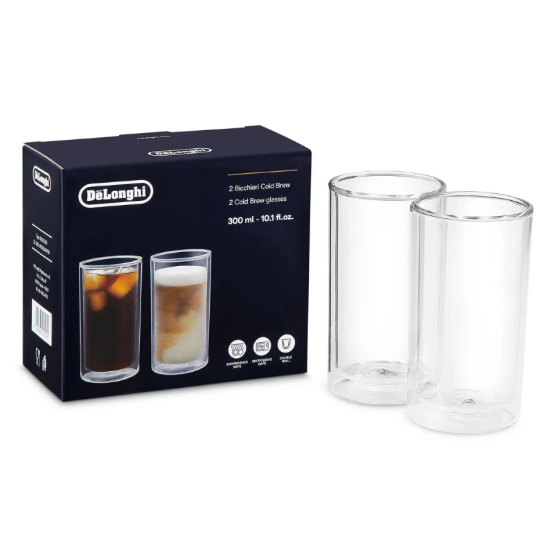 DELONGHI&nbsp;DLSC325 2БР&nbsp;ЧАШИ ЗА СТУДЕНИ НАПИТКИ 300МЛ