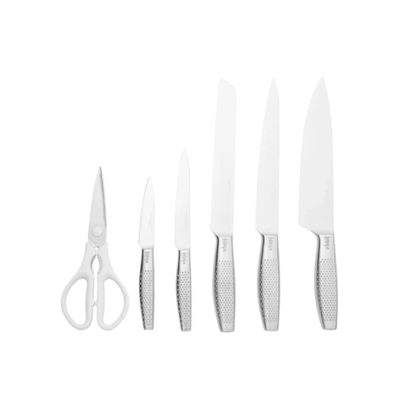 NINJA K62006EUWH StaySharp К-КТ НОЖОВЕ 6Ч + БЛОК