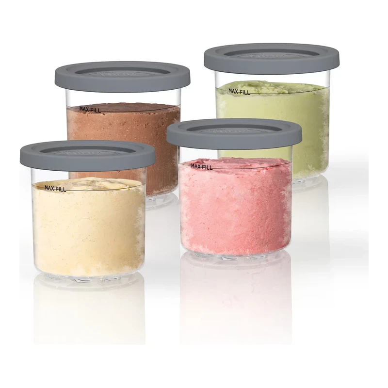 NINJA XSKPNTLID4EUK SET OF 4 DESSERT TUBS WITH LIDS