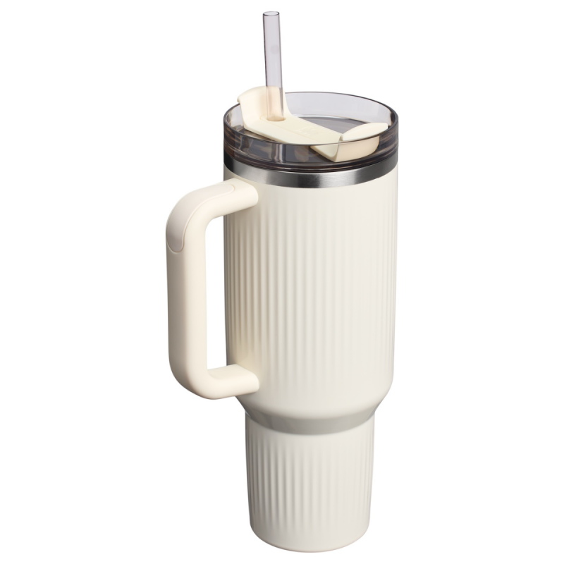 STANLEY 10-13002-015 QUENCHER FLUTED ТЕРМОЧАША CREAM 0.890Л