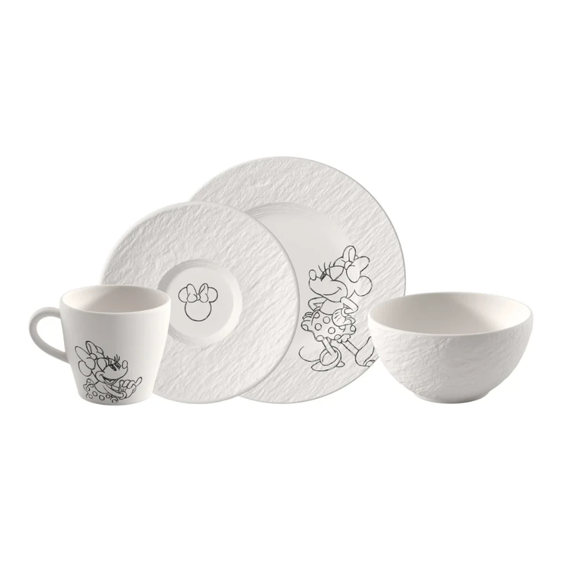 VILLEROY BOCH 10-4720-8704 MANU ROCK BLANC MICKEY MOUSE 4Ч
