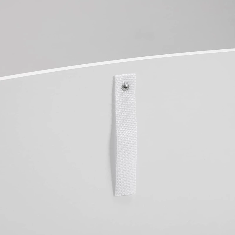 Детска Етажерка за Книжки и Списания, Библиотека с Рафтове, Дървена Секция - Бяло и Сиво