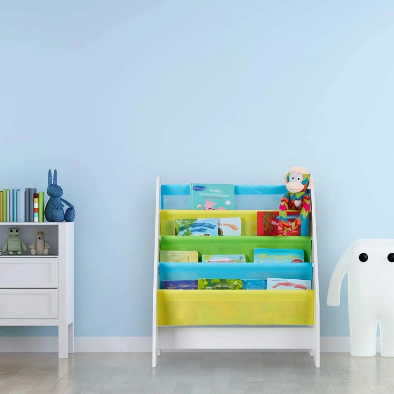 Етажерка за Книжки и Играчки, Органайзер, Секция, Библиотека за Детска Стая - РУСАЛКА