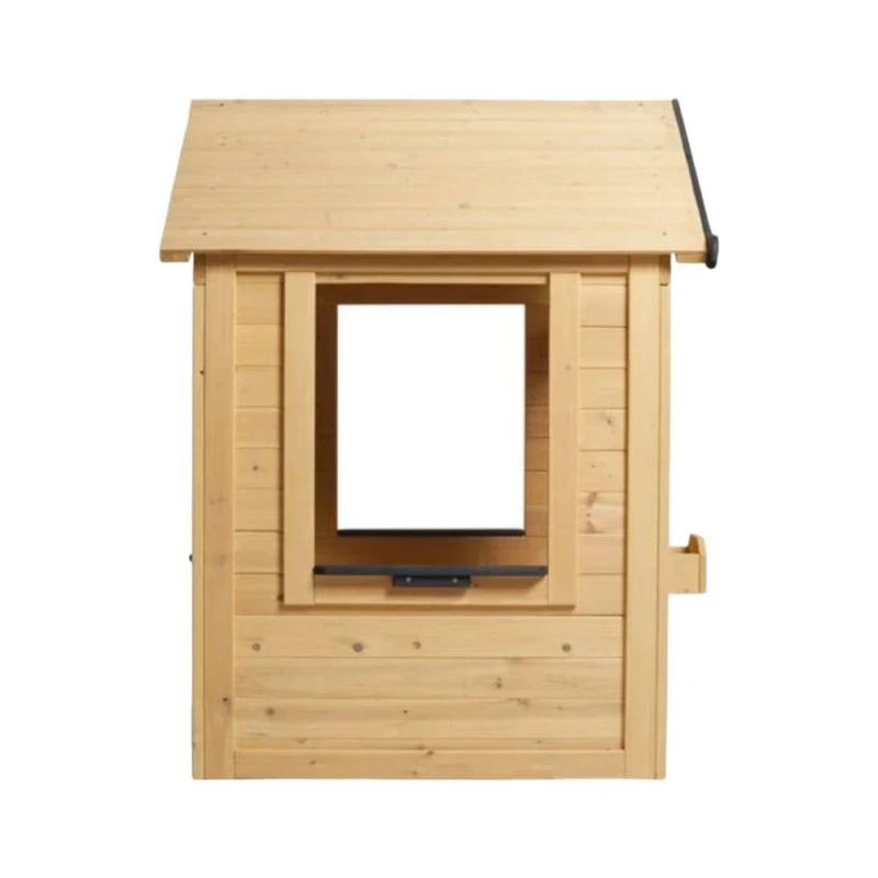Детска Къща GINGER HOME, Дървена, Игра на Открито в Двора и Градината, 140 х 112 x 108 см.