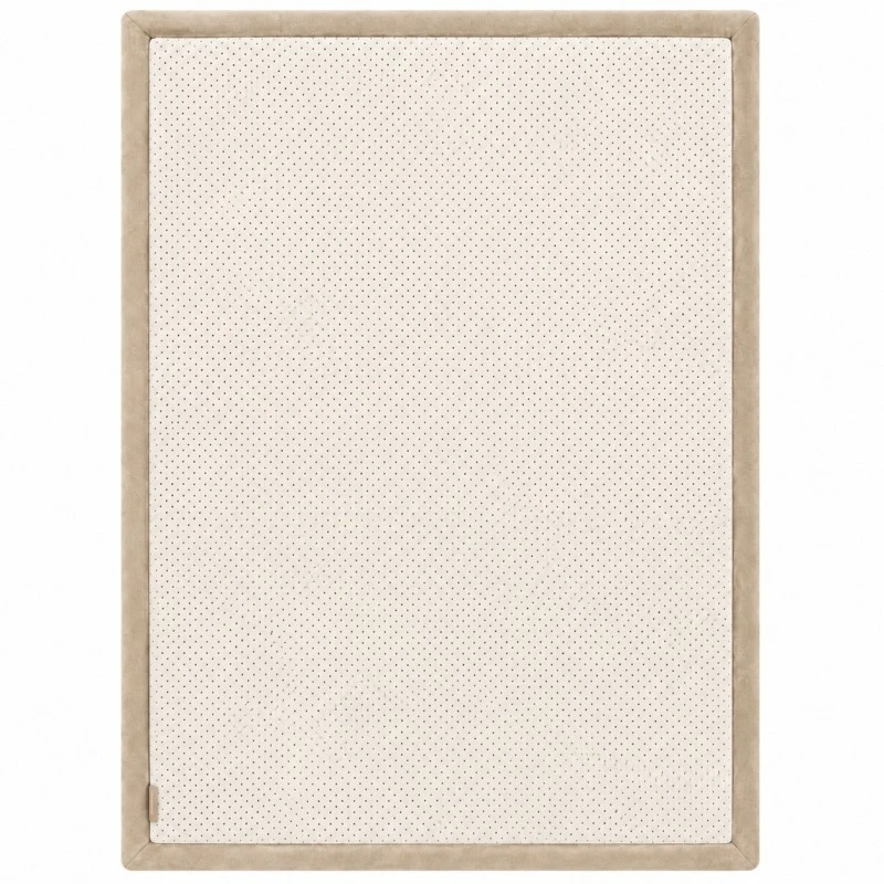Детски Мемори Килим GINGER HOME LOLLA, 150x200 см, 3,5 см Дебелина, Кадифено Мек Водоустойчив Горен Слой, Мемори Пяна, Противохлъзгаща Основа, Бежов