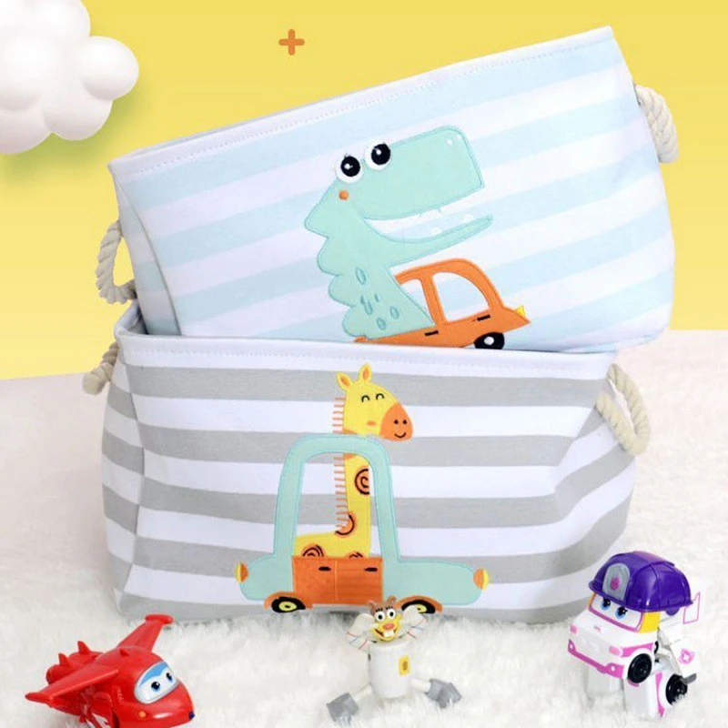 Кутия за Съхранение на Играчки, Дрехи, Козметика, Сгъваема, с Удобни Дръжки, за Детска стая, Спалня, Дневна - GIRAF продукт
