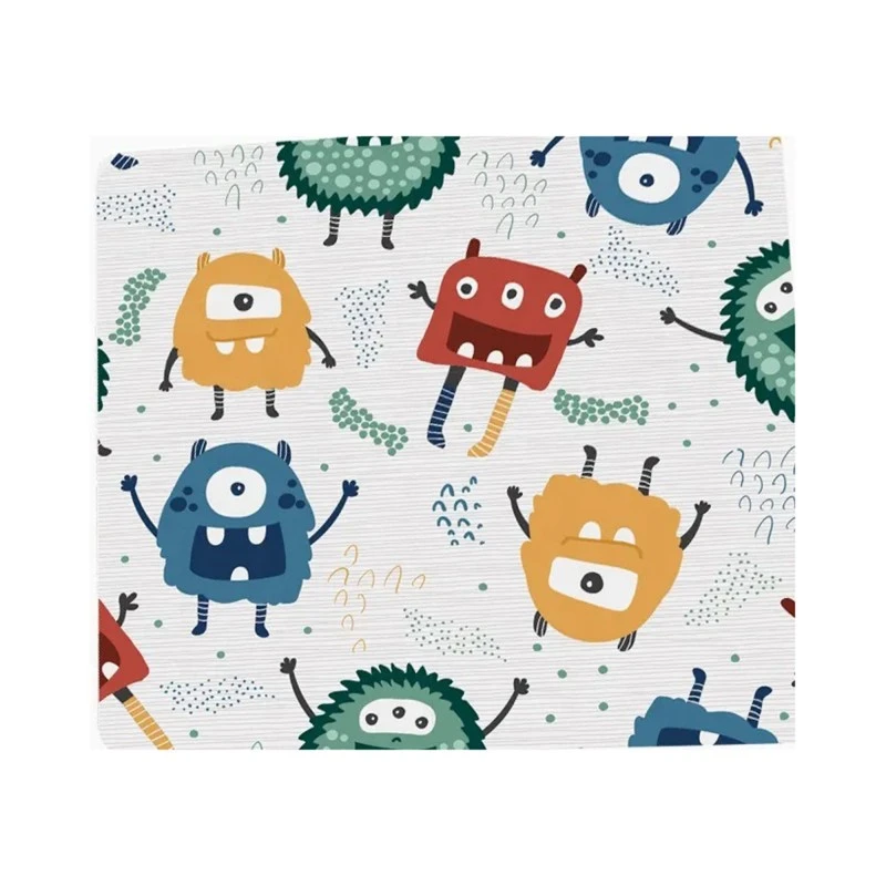 Детско Дървено Легло със Защита от Падане, Ламелна Подматрачна Рамка 140/70 см, Удобна Поставка - MONSTER