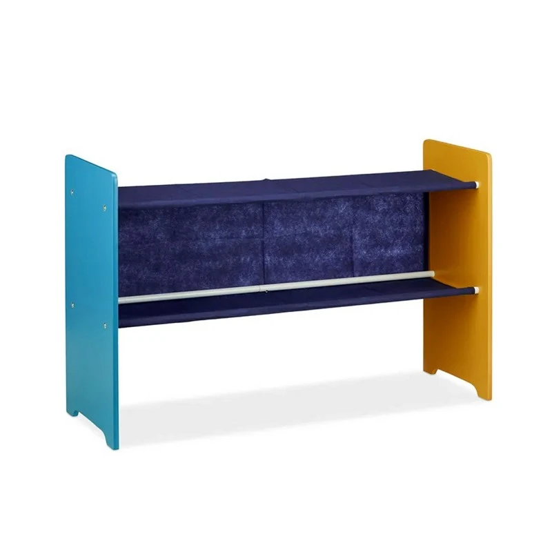 Детски Органайзер за Играчки, Eтажерка, Секция, с 9 Текстилни Кутии за Съхранение - MONSTER