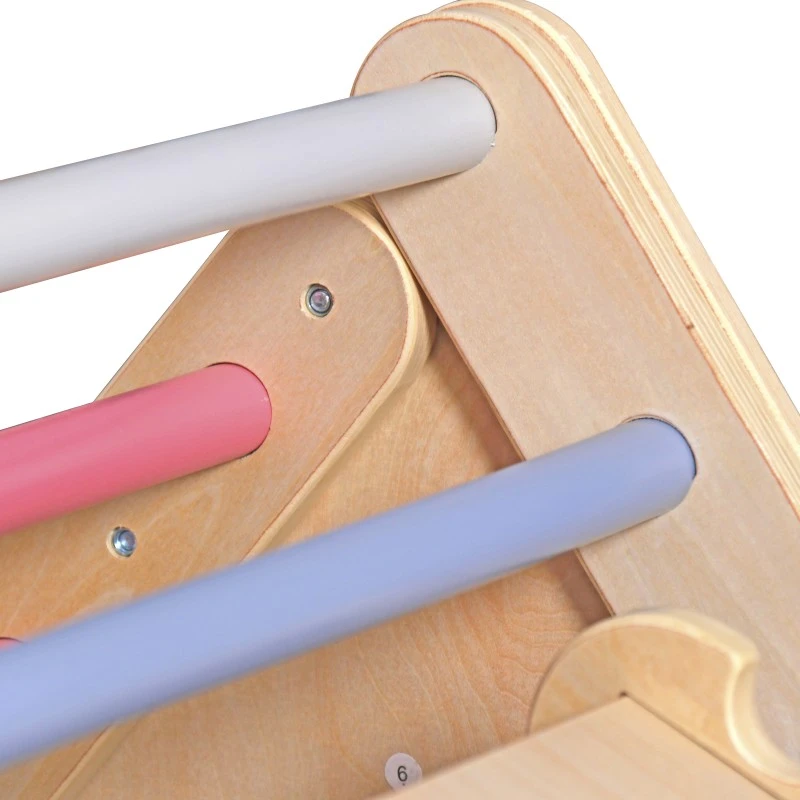 Пиклер Триъгълник GINGER HOME 2 в 1 Дървена Катерушка и Пързалка