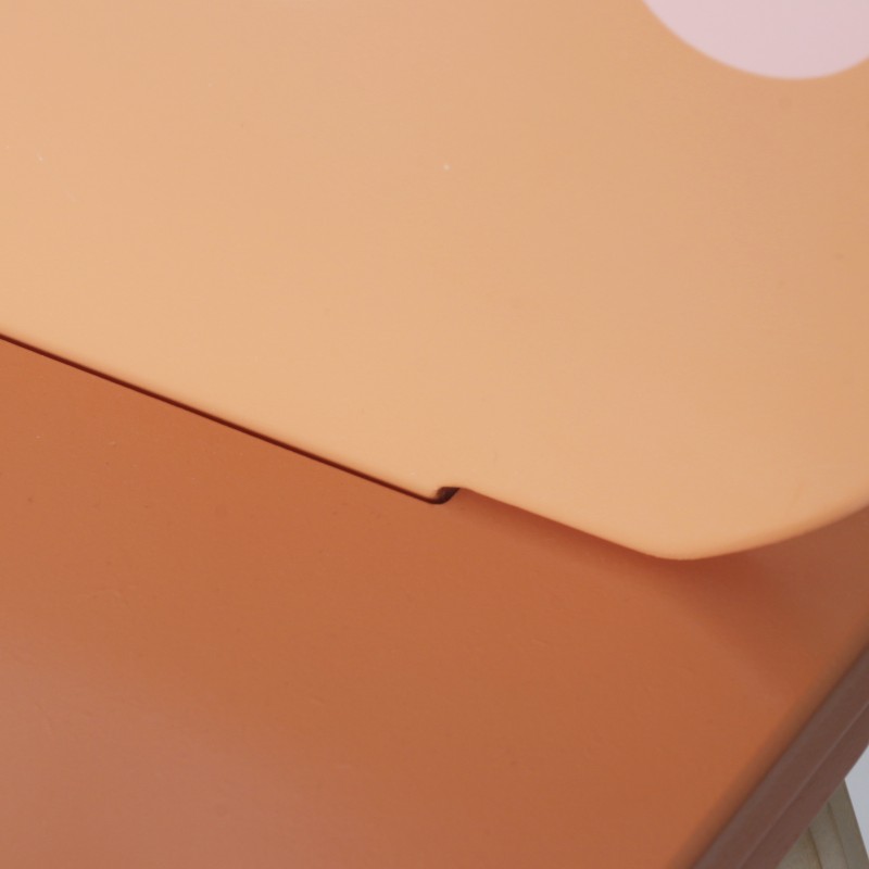 Детска Дървена Маса с 2 Столчета GINGER HOME – Мече и Зайче, Комплект за Игра и Учене