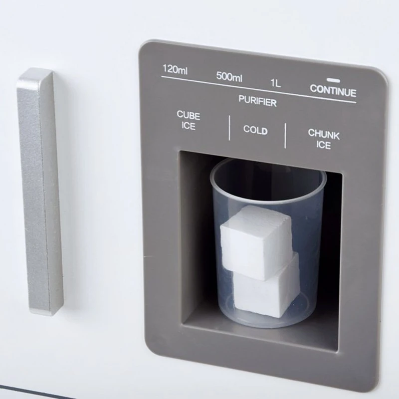 Детска Дървена Кухня със Звук, Светлина и Аксесоари за готвене  - WHITE/GREY