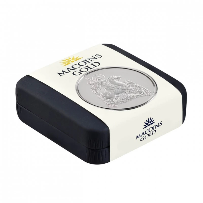 Сребърен медал Свети Георги Macoins Gold