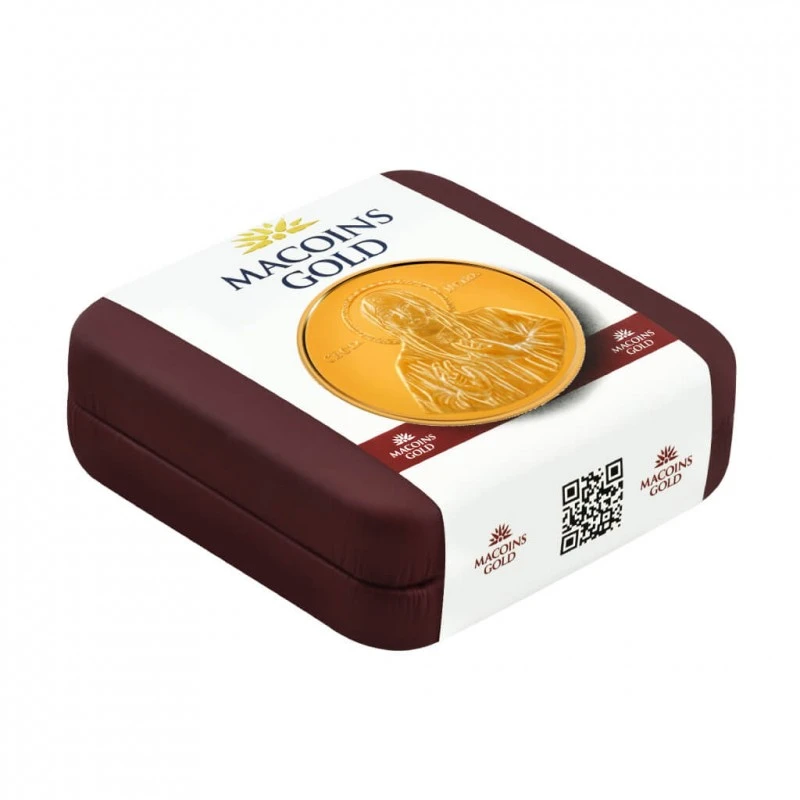 Златен медал Света Петка Macoins Gold