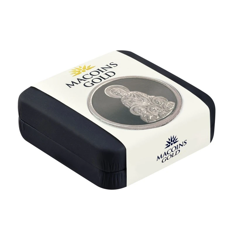 Сребърен медал Св. мъченици Вяра, Надежда, Любов и София Macoins Gold